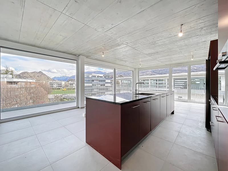 Bright attic with large balcony (3)