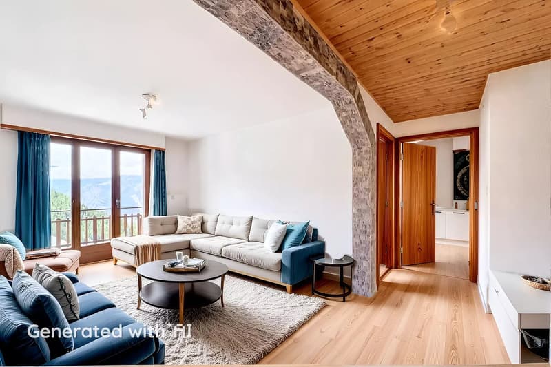 4,5 Zimmer mit atemberaubendem Blick zu renovieren (2)