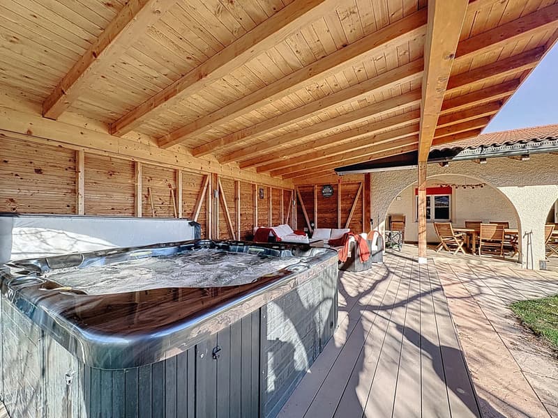 Villa spaziosa in zona tranquilla, terrazza e jacuzzi (1)