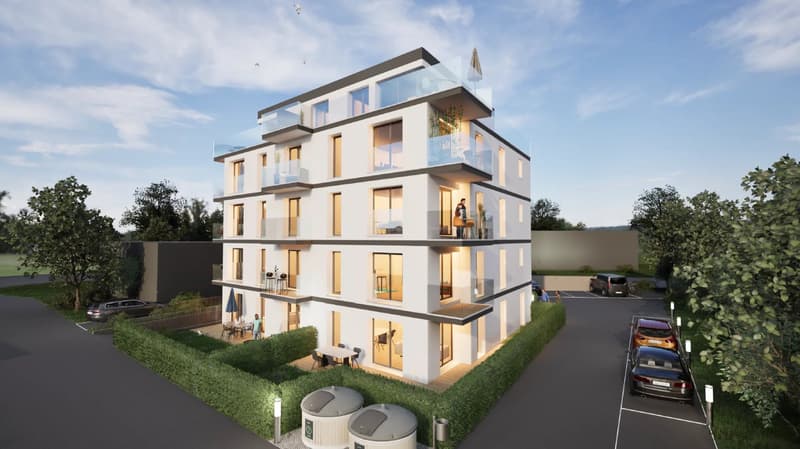 Wohnung 3.5 Zimmer mit eigenem Garten in Saxon (4)