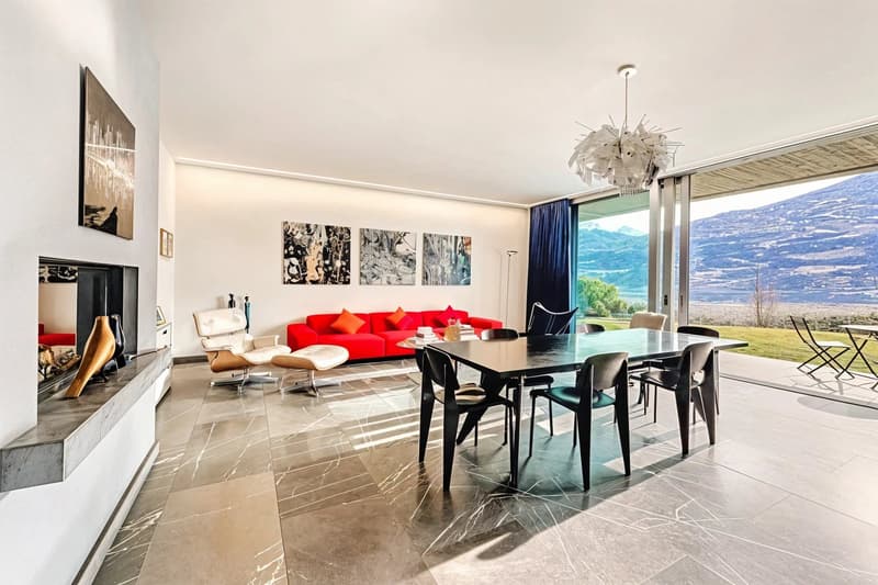 Proprietà contemporanea con tetto panoramico (2)