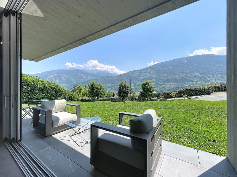 Proprietà contemporanea con tetto panoramico (6)