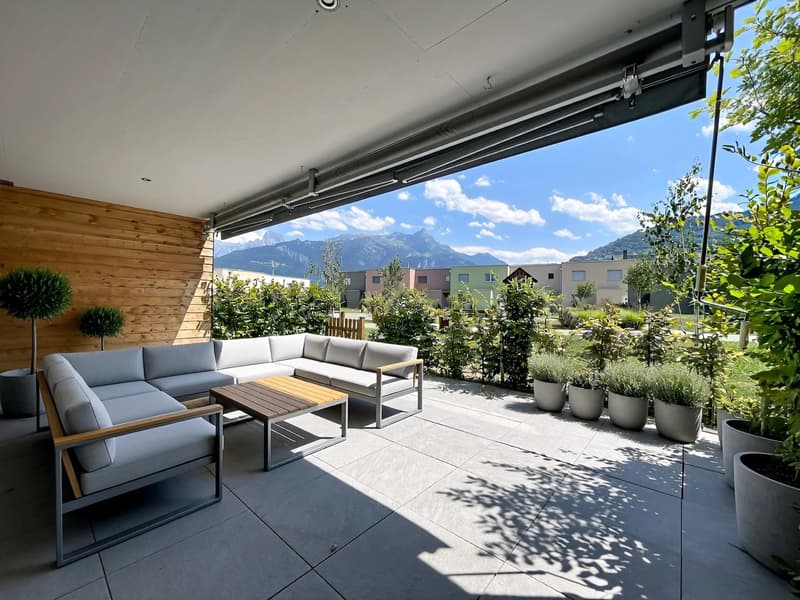 Villa contemporaine avec jardin et terrasses (1)