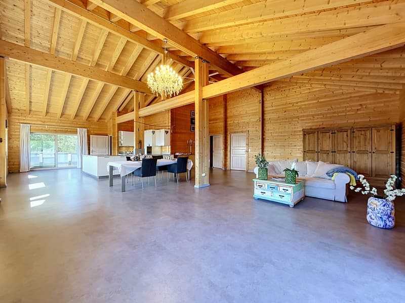 Chalet d'exception au coeur des Alpes valaisannes (4)