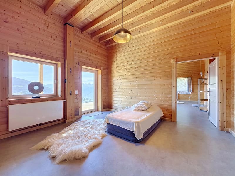 Chalet d'exception au coeur des Alpes valaisannes (10)