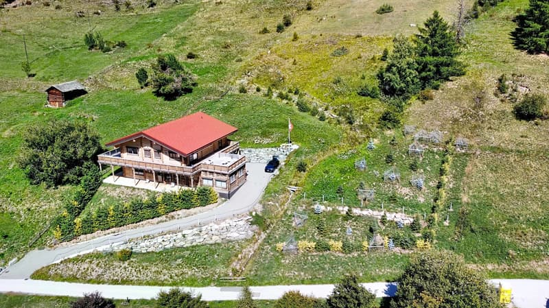Chalet d'exception au coeur des Alpes valaisannes (13)