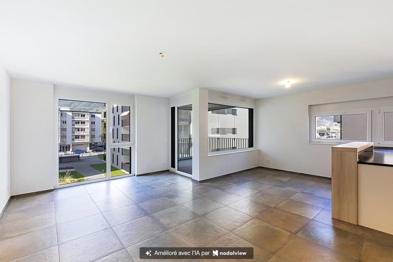 Élégant 3.5 pièces avec loggia à deux pas de la gare (1)