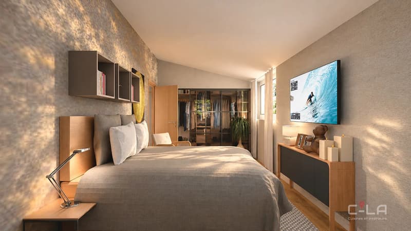 Villa contemporaine avec jardin et terrasse à deux pas de Sion (4)