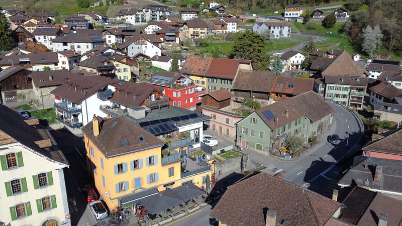 Charming duplex with a view of the Dents du Midi! (10)
