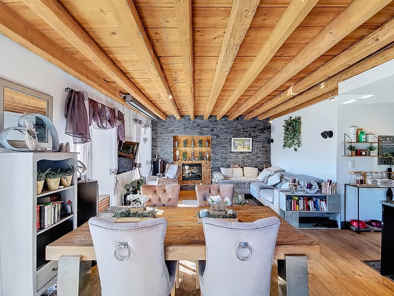 Charming duplex with a view of the Dents du Midi! (4)