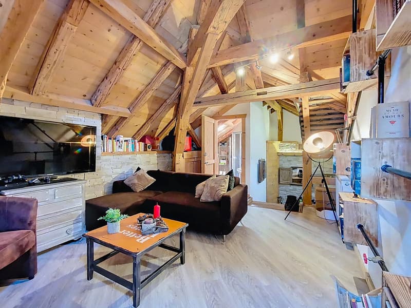 Charming duplex with a view of the Dents du Midi! (7)