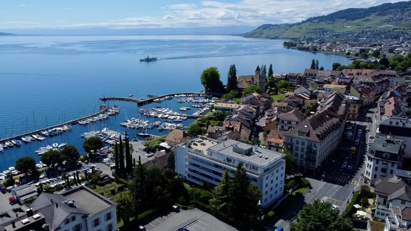 Lake view, port and castle - Charming 3.5-room apartment in the heart of La Tour-de-Peilz! (1)