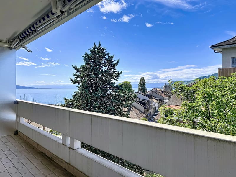 Lake view, port and castle - Charming 3.5-room apartment in the heart of La Tour-de-Peilz! (5)
