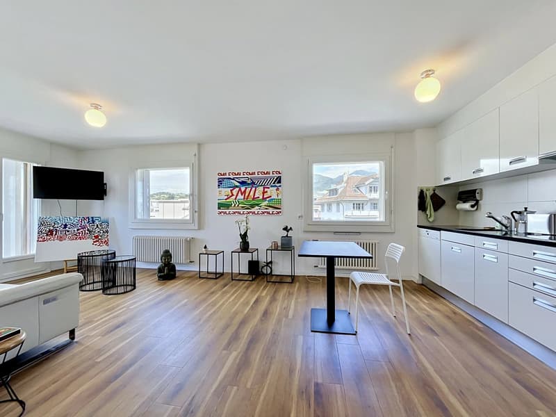 Lake view, port and castle - Charming 3.5-room apartment in the heart of La Tour-de-Peilz! (6)
