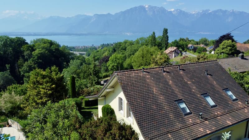 House in a quiet location with garden and lake view (1)