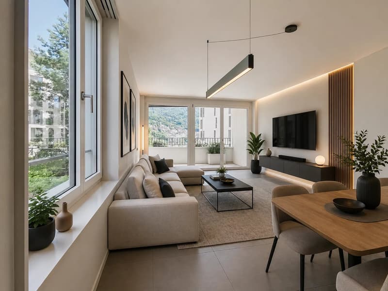 3.5 pièces dans PPE moderne (1)