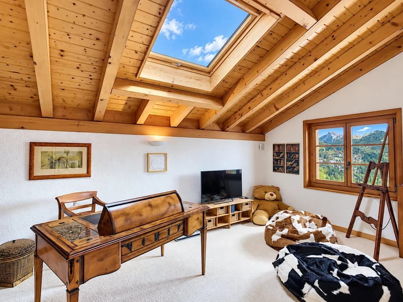 Chalet d'exception aux portes de Villars-sur-Ollon ! (12)