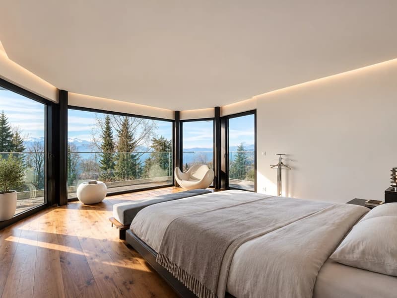 Villa d'exception avec vue sur le lac Léman (4)