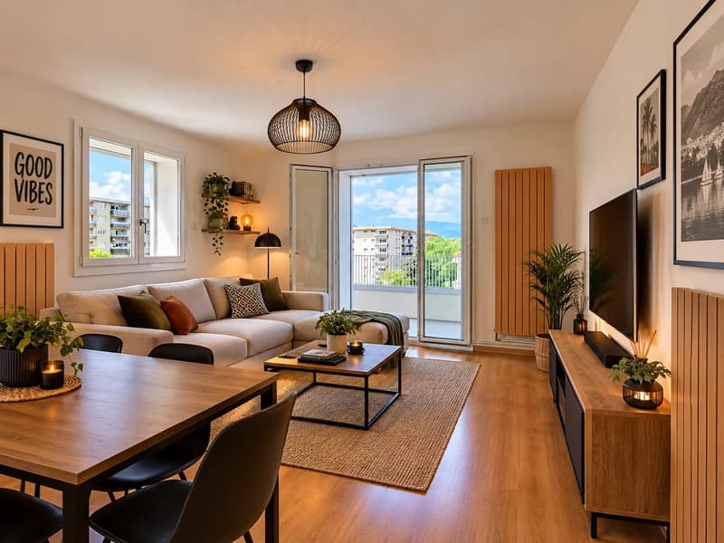 Appartement lumineux avec balcon (2)