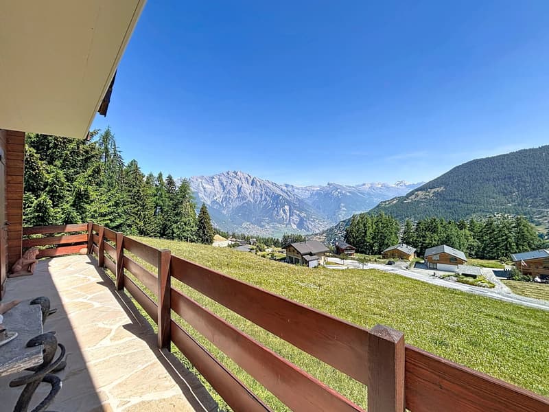 Chalet avec vue à couper le souffle (12)