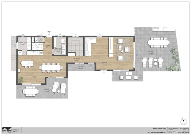 Rez supérieur / Upper level