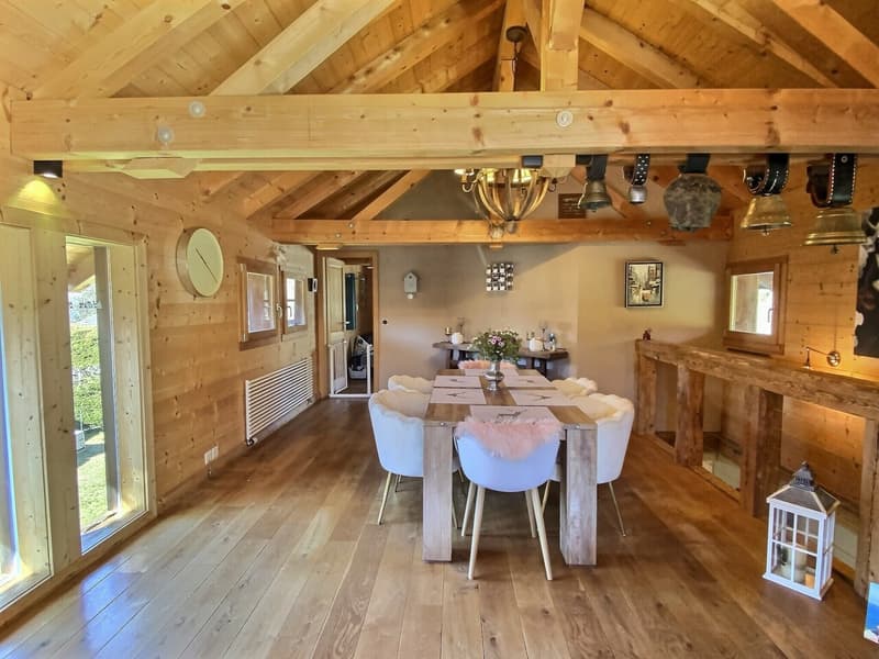 Un chalet luxueux en montagne à vendre à Villars-sur-Ollon. (3)