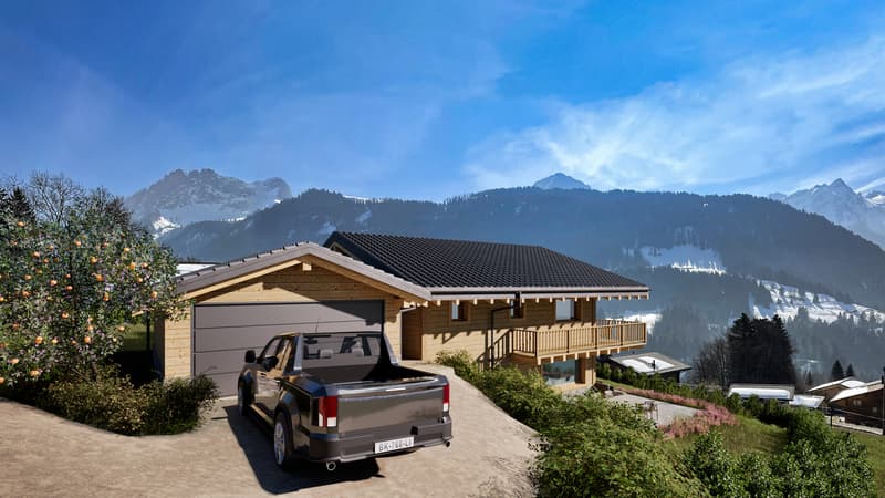 Terrain à vendre à Gryon avec permis de construire (11)