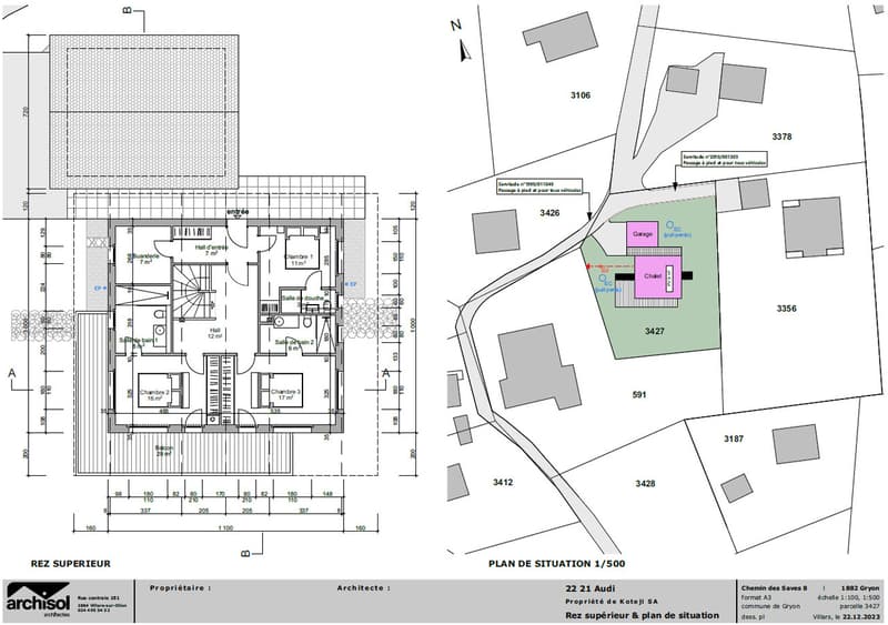 Terrain à vendre à Gryon avec permis de construire (12)