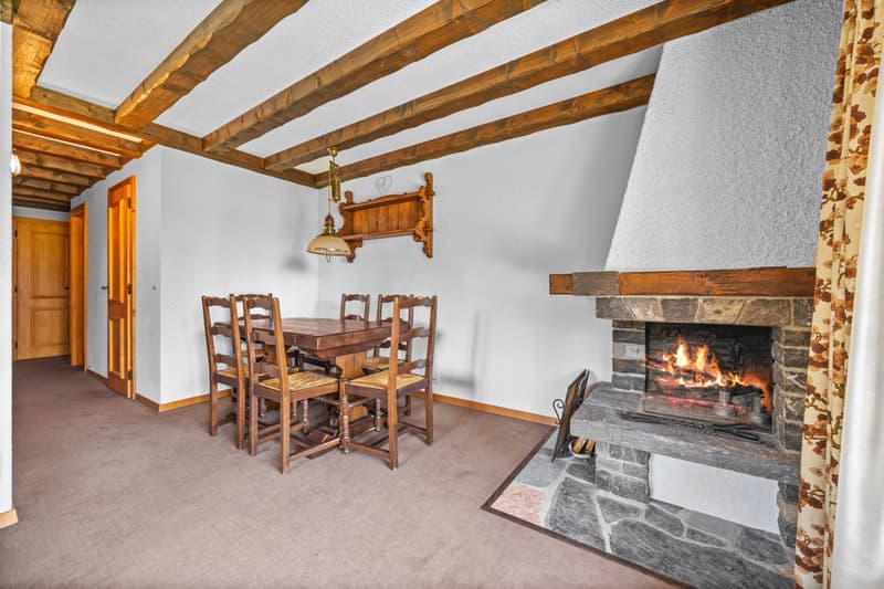 Charming furnished apartment in Chesières, 51.8 m² (12)