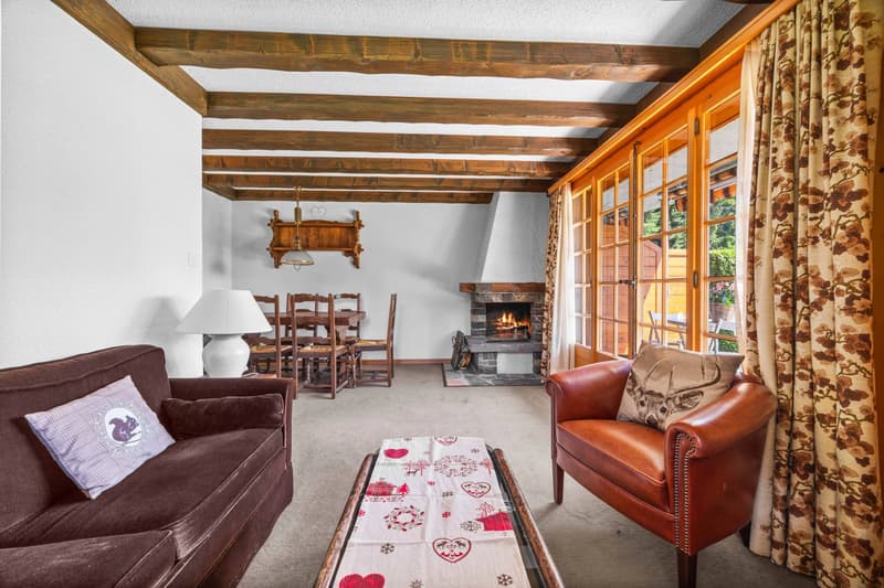 Charming furnished apartment in Chesières, 51.8 m² (13)