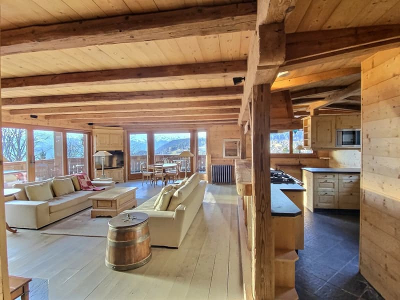 25 39 Chalet ideale Lage im alpinen Stil mit allem Komfort (10)
