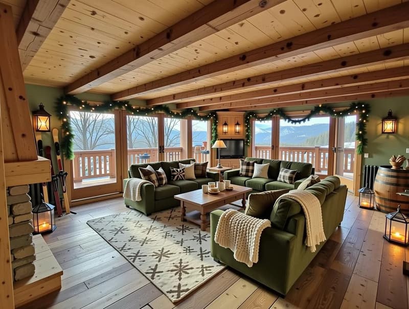 25 39 Chalet ideale Lage im alpinen Stil mit allem Komfort (4)