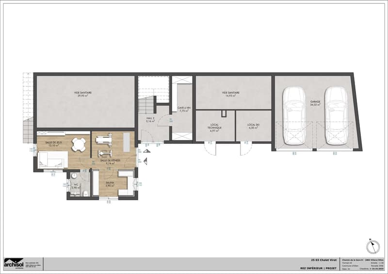 Chalet to renovate in Villars center (6)