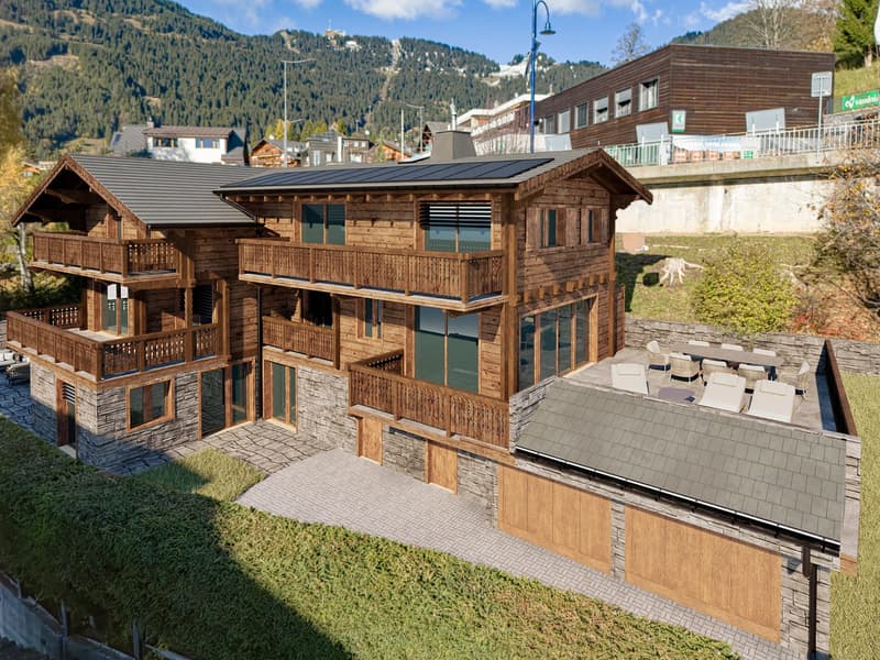 Chalet to renovate in Villars center (2)