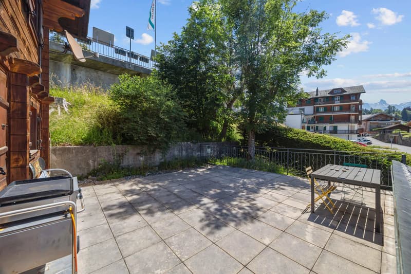 Chalet da convertire nel centro di Villars (9)