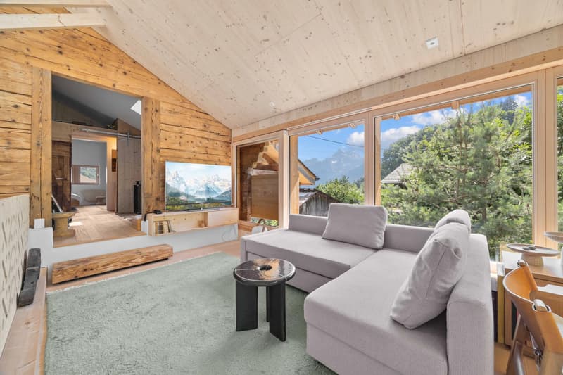 Ein Chalet der Extraklasse zwischen Ebene und Berg, im Herzen der Gemeinde Ollon (12)