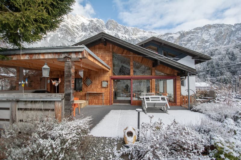 Grande chalet individuale con un appartamento di 3.5 locali (2)