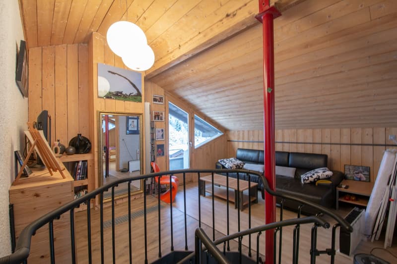 Grande chalet individuale con un appartamento di 3.5 locali (15)