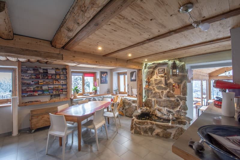 Grande chalet individuale con un appartamento di 3.5 locali (6)