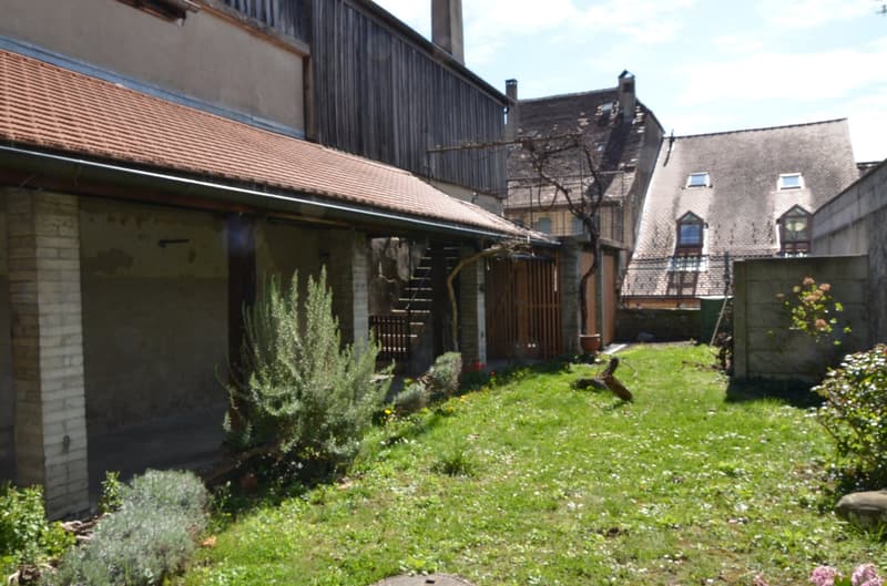 Spacious 3-room apartment with fireplace for rent in Avenches (11)