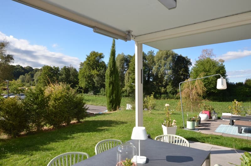 Magnifique appartement 4,5 pièces rez de jardin à Avenches (1)