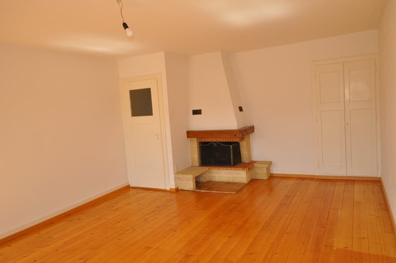 A louer spacieux appartement de 3 pièces avec cheminée à Avenches (1)