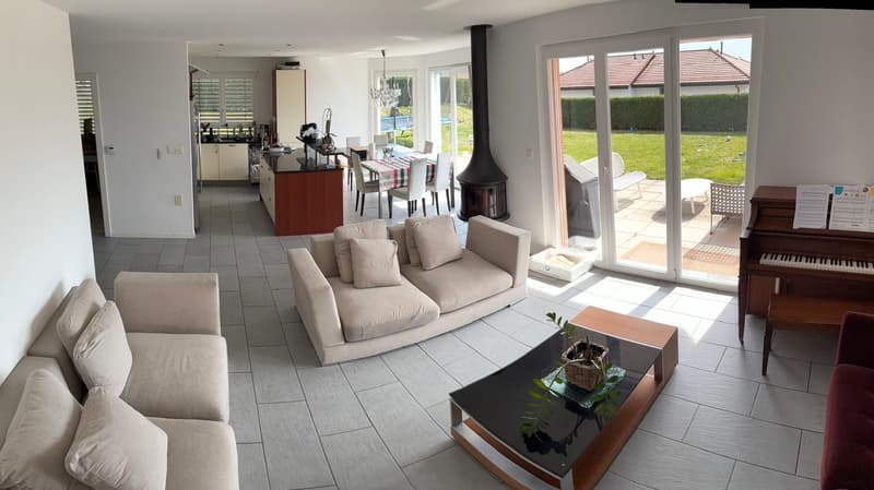 Magnificent 5.5-room villa for rent in Blonay - Saint-Légier (6)