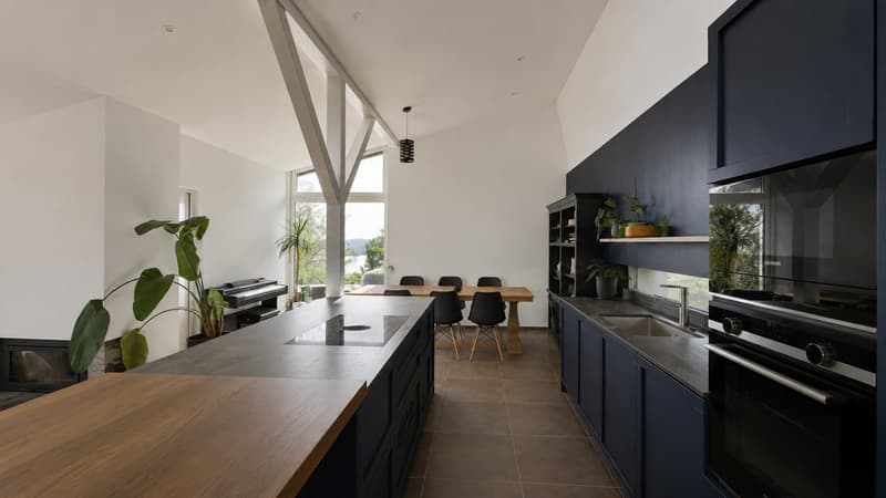 Bright villa of standing in an exceptional setting in Grandvaux, with a view of the lake and the vineyards (2)