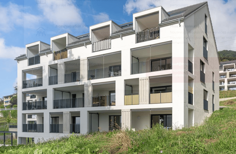 Appartement de 3,5 pièces - Vue sur lac et montagnes (1)
