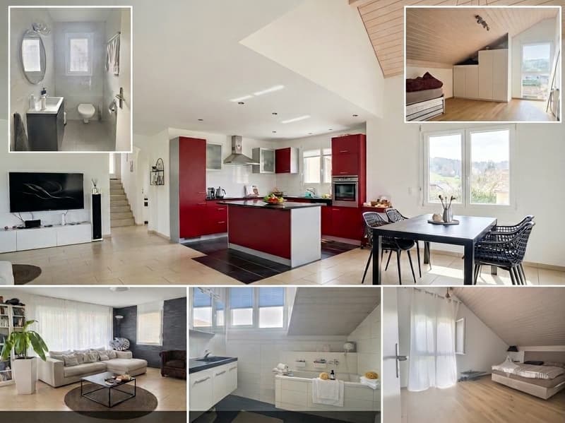 Beautiful individual villa in absolute calm with geothermal energy in Domdidier (2)
