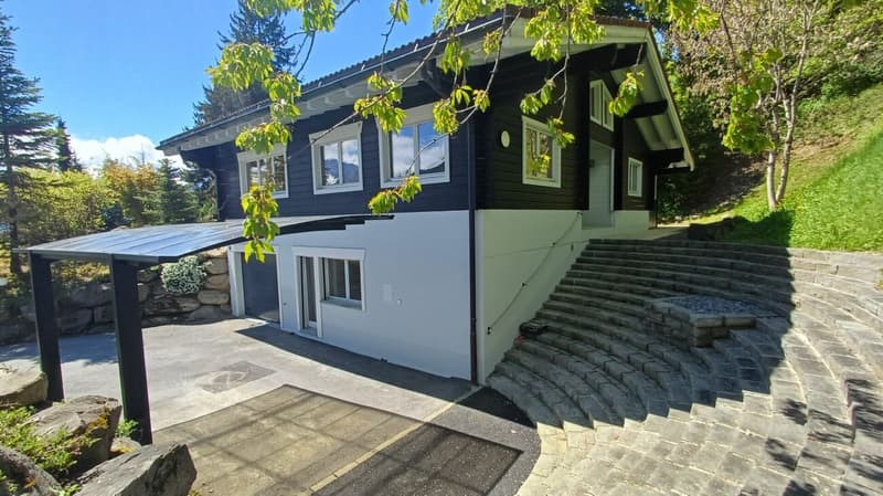 Renovated chalet with pretty garden and view (26)