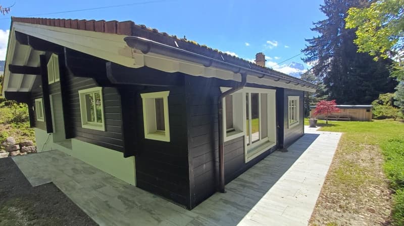 Renovated chalet with pretty garden and view (21)