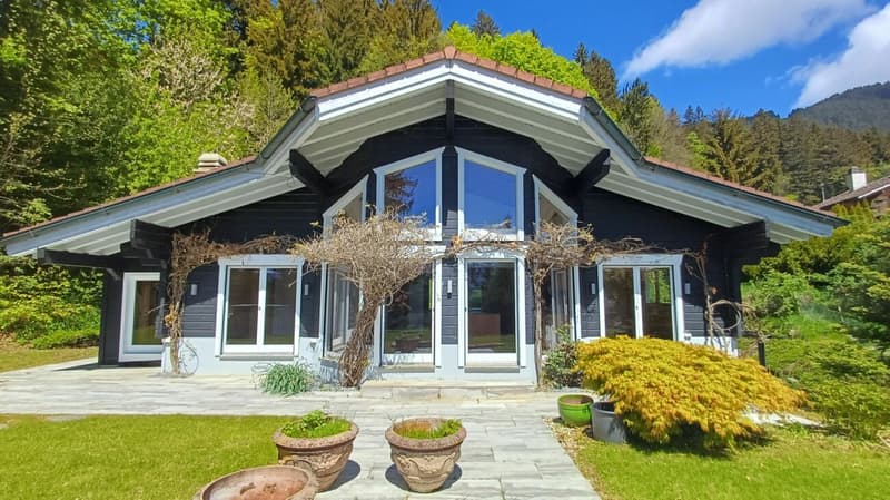 Renovated chalet with pretty garden and view (23)