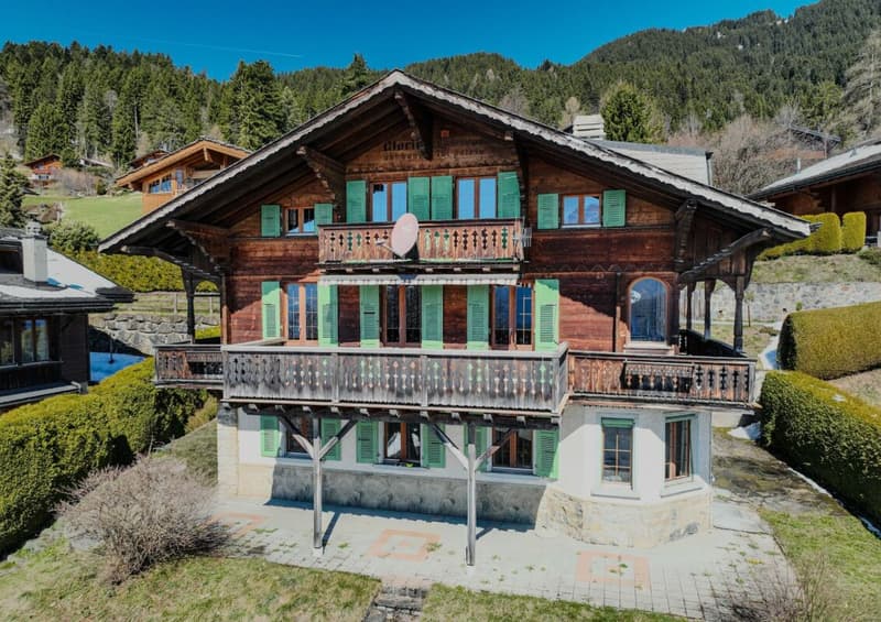 Chalet 11.5 rooms in Chesières (28)